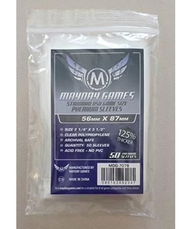 Mayday Games 7076 USA Board Game Sleeves - Dark Purple | Protective Card Sleeves - Buy Online on SooperMarket.com