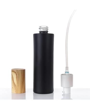 Sybl 2-Piece 50ml Glass Travel Bottles | Litter-Proof Cosmetic Containers | Matt Black Lotion & Essential Oil Dispensers - Buy Online on SooperMarket.com
