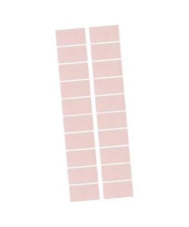 OSALADI 20 Sheets Flannel Footsticker Metatarsal Pads Cracked Skin Remover Cushions Foot Felt Adhesive Corn Remover Feet Corn Remover Corn Protector Felt Callus Pads Heel Pad Pink Care