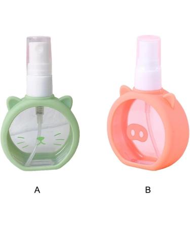 kesurpae 55ML Travel Empty Bottle Refillable Spray Atomizer Pump Mist Essential Oil Cosmetics Dispenser Moisturizing Container Red - Buy Online on SooperMarket.com