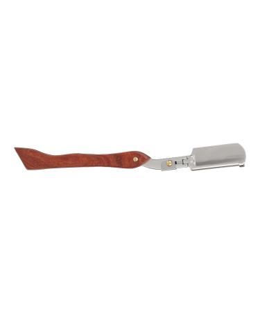 Premium Foldable Razor for Men - Streamlined Design Comfortable Handle & PU Leather Case - Ideal for Hairdressers & Home Use - Buy Online on SooperMarket.com