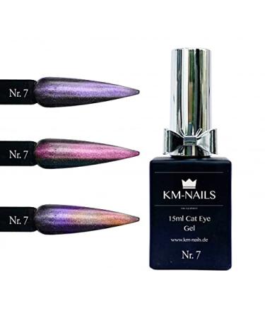 KM-NAILS Cat Eye Gel 5D - 6 Set (15ml) | Premium Nail Art for Stunning Designs - International Shipping Available - Buy Online on SooperMarket.com