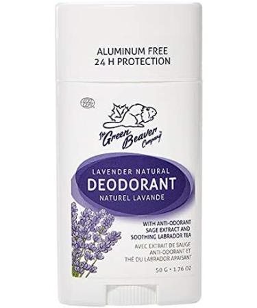 Green Beaver All Natural Body Deodorant Paraben & Aluminum-Free Vegan For Normal & Sensitive Skin Lavender 2-pack Lavender (2 Pack) - Buy Online on SooperMarket.com