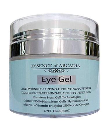Anti-Aging Eye Gel for Dark Circles, Puffiness, Wrinkles & Skin Firming - Hyaluronic Acid & Aloe Vera - 1.7 fl. oz - Buy Online on SooperMarket.com