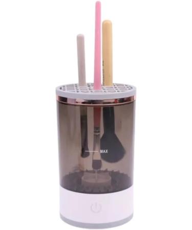 Desikixudy Makeup Brush Cleaner Rechargeable Lazy Electric Cleaning Brushes Automatic Brush Scrubber Quick Dry Tool Easy Install Easy to Use - Buy Online on SooperMarket.com