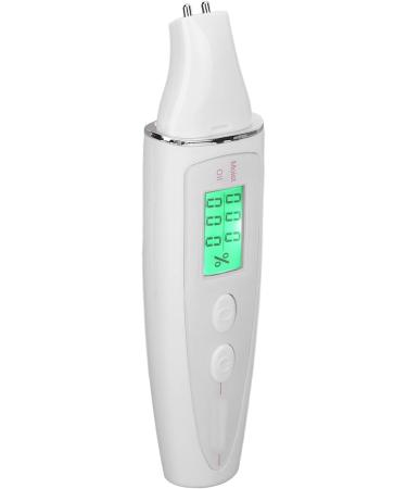 Facial Skin Tester Smart Skin Detector Pen Portable for Home Beauty Salon (White) - Buy Online on SooperMarket.com