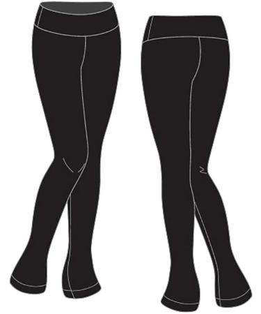 ChloeNoel P22 All Black Figure Skating Pants 12-14 - Buy Online on SooperMarket.com