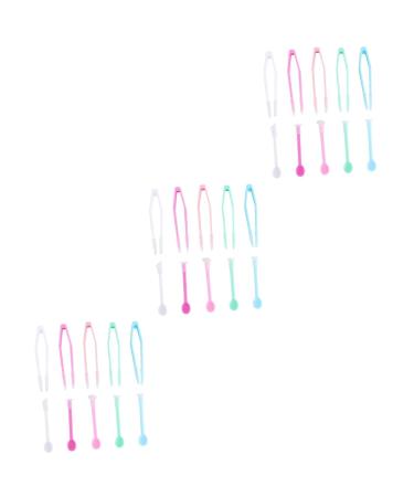 minkissy 15 Sets Suction Tweezers Remover Tool Applicator Tool Remover Wear Stick