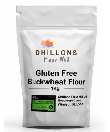 Gluten Free Buckwheat Flour 1kg from Dhillons Flour Mill 1000 Grams
