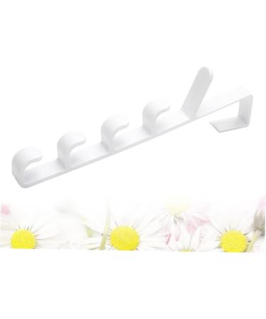 Cabilock 6 Pcs Towel Hooks Door Hanging Rack Multifunctional Hooks Hanger Coat 2pcsx3pcs Whitex3pcs - Buy Online on SooperMarket.com