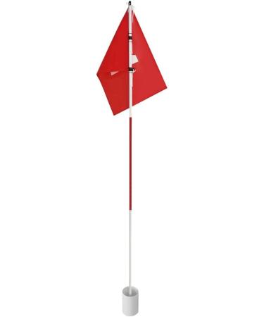 Boshen Golf Flagstick Practice Set for Backyard Putting Green - 1 Set/2 Set Hole Cup Flags - Buy Online on SooperMarket.com
