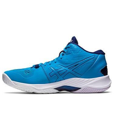 ASICS Men's Sky Elite FlyteFoam Mid Top 2 Volleyball Shoes 6.5 Island Blue/Indigo Blue