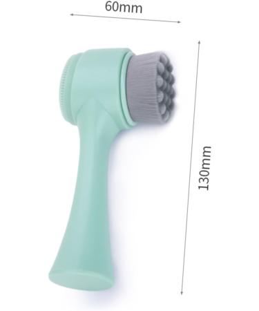 FOMIYES 1pc Manual Facial Brush Face Cleaning Brush Facial Brush Skin Cleansing Facial Cleaning Pores Green medium - Buy Online on SooperMarket.com