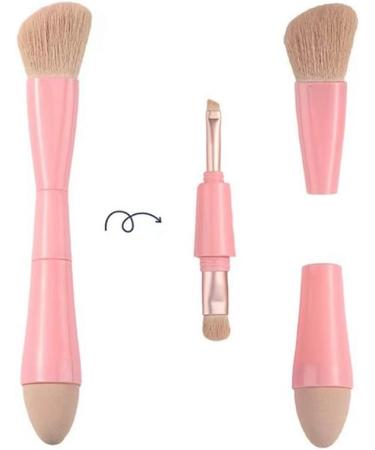 AIDIRui Makeup Brush Glam Blend Eyeshadow Brush Set Foundation Brush Beauty Tool Multifunctional Portable Beauty Pen(Pink) - Buy Online on SooperMarket.com
