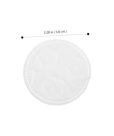 FRCOLOR 4pcs Cotton Pad Set - Round Makeup Remover & Exfoliating Pads for Face Masks - Pure White Disposable Cleansing Rounds - Buy Online on SooperMarket.com