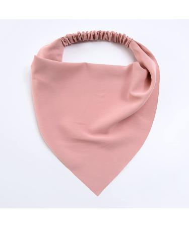 Chiffon Hair Scarf Headbands - 3 Pcs Triangle Bandanas for Women and Girls - Buy Online on SooperMarket.com