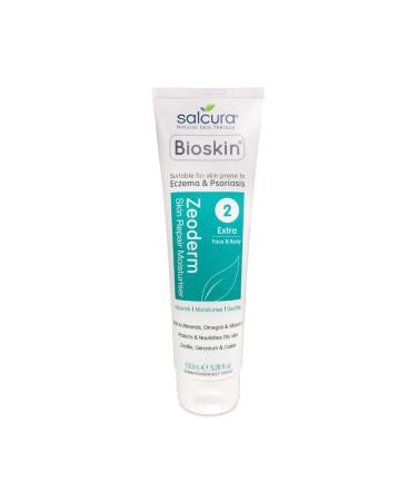 Salcura Natural Skin Therapy Bioskin Zeoderm Skin Repair Moisturiser Including Natural Ingredients Relieves Itchiness & Soothes Irritation Ideal For Severely Dry & Dehydrated Skin 50ml