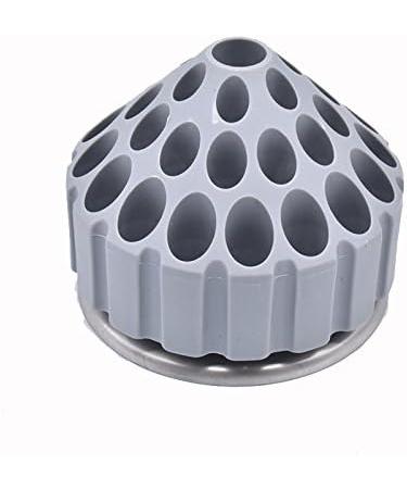 Angzhili Dental Grinding Head Box Bur Holder 360 Degree Rotating Honeycomb Grinding Tips Bit Stand Storage Rack Display Rack Bur Box Bur Holder (Grey) - Buy Online on SooperMarket.com