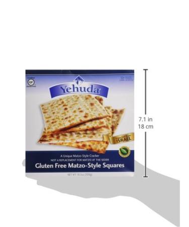 Yehuda Matzo Squares Gluten-Free 10.5 oz. (Pack of 2) | Buy Online Now - Buy Online on SooperMarket.com