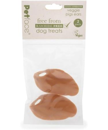 Veggie Pigs Ears for Dogs - Pack of 2 - Buy Online on SooperMarket.com