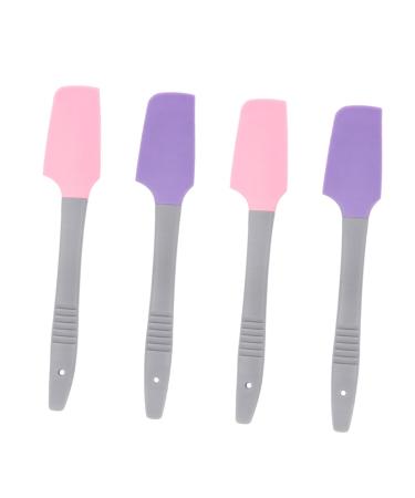 Frcolor 4 pieces of filler made of silicone wax spatula made of silicone waxic for the household Skincare Tools Hair removal wax multifunctional wax spatula Wachs Accessories.