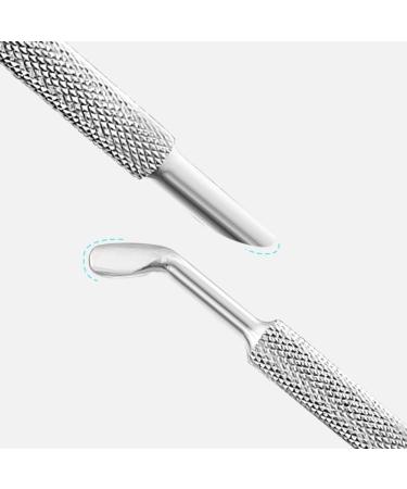 Stainless Steel Nail & Cuticle Care: Precision Toolsfor At-Home Manicures & Pedicures-Expert(1 colored titanium) - Buy Online on SooperMarket.com