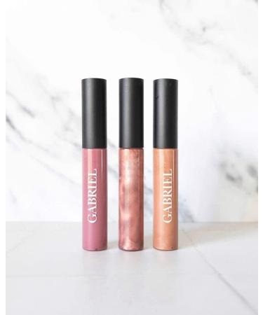 Gabriel Cosmetics Natural Lip Gloss - Paraben Free, Vegan, Gluten-free, Cruelty-free - Infused with Jojoba Seed Oil and Aloe - Long Lasting - 0.27 fl oz (Ambrosia) - Buy Online on SooperMarket.com