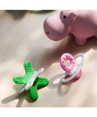 MAM Bite and Relax Teether with Clip - Pink Baby Teether for 2+ Months | Promotes Dental Hygiene & Soothes Painful Gums - Buy Online on SooperMarket.com