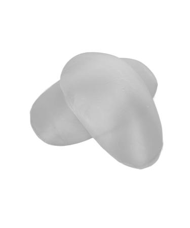 FILFEEL Silicone Shoulder Pads for Womens Clothing 1 pair Soft Shoulder Push-up Pads Self Adhesive Anti-Slip Enhancer Shoulder Pads for Women Reusable(Transparent color)