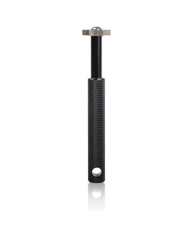 HIFROM Groove Sharpener with 6 Heads - Golf Club Groove Sharpener Re-Grooving Tool and Cleaner for All Irons Pitching Sand Lob Gap and Approach Wedges and Utility Clubs  Black