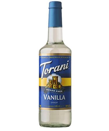 Torani Sugar Free Vanilla Coffee Syrups 0.75 L