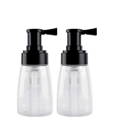 2 Pieces Barber Powder Spray Bottle, Empty Powder Travel Cosmetics Blower, Refillable Hair Fiber Applicator for Hair Salon, Home, Beauty (140ml+140ml)