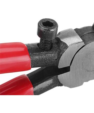 Qovydx 5Pcs Glass Grozer Running Pliers | Stained Glass Breaking Cutter Tools - Grozing Pliers with Rubber Tips - Buy Online on SooperMarket.com