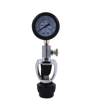 extralife Scuba Diving Yoke Tank Pressure Checker 5000 350 BAR,Scuba Diving Accessories