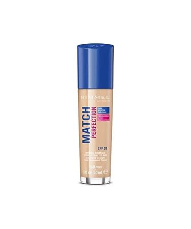Rimmel London Match Perfection Foundation Spf20 100 Ivory 30ml