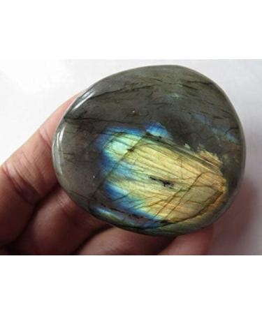 45g A Rare Natural Flash Labradorite Crystal Gem Stone Original Reiki JZIGTDEM - Buy Online on SooperMarket.com