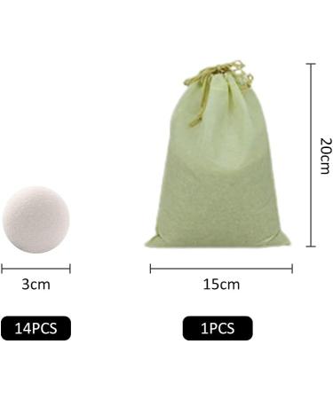 Wool Balls for Dryer 14 Pieces - Buy Online on SooperMarket.com