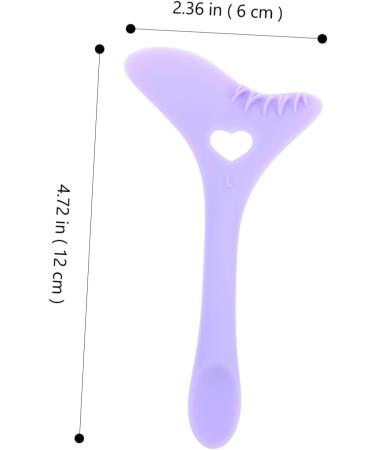 PLAFOPE Eyeliner Stamp Makeup Assistant Tool Eyelash Stencils Reusable Eye Liner Stencils for Eyes Lipstick Applicator Guide Tool Eyeliner Stencils Lower Eye Lash Shield Purple 12.00X6.00X0.50CM Purple - Buy Online on SooperMarket.com