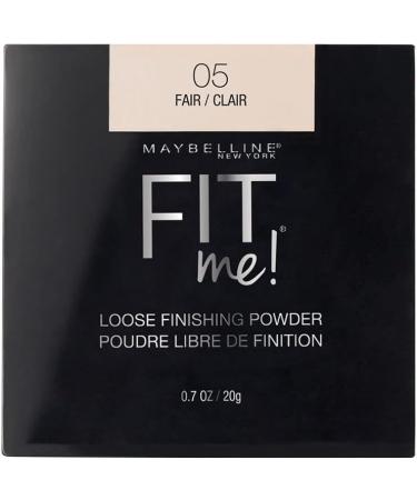 Maybelline New York Fit Me Matte + Poreless Liquid Foundation Natural Ivory 1 fl. oz. and Loose Finishing Powder Fair 0.7 Oz - Buy Online on SooperMarket.com