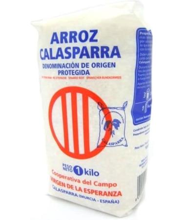 Calasparra White Paella Rice D.O.P. 1kg - Buy Online on SooperMarket.com