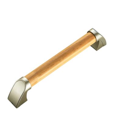 Shower Grab Bar Wooden Bathroom Balance Hand Grips Non Slip Safety Handrail 17inch armrest