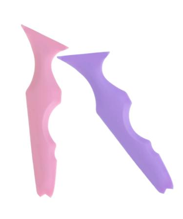 4 Pcs Silicone Beauty Ruler & Eyeliner Aid - Perfect Mascara & Eyebrow Applicator for Flawless Makeup | International Shipping - Buy Online on SooperMarket.com