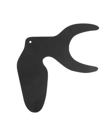 Sharainn Dental Photo Contrast PVC Oral Black Background Board Palatal Contraster Photo Mirror for Taking Oral Photo(C-2B)
