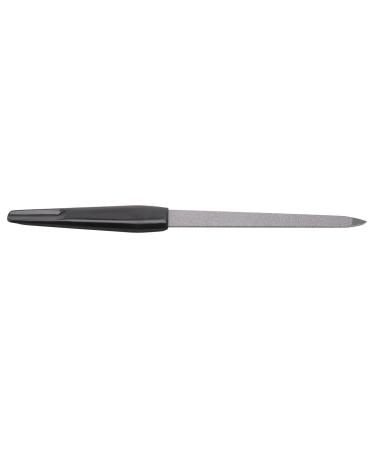 Nicfaky 5 Piece Double-Sided Metal Handle in Nail File for DIY Manicure Pedicure