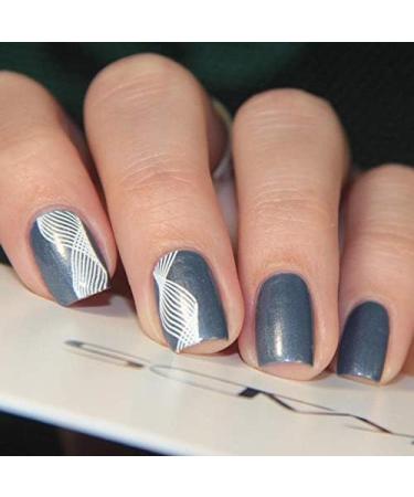 Alexnailart Line Geometry Nail Stamping Plate Set (GE005) - Nail Art Tools - Buy Online on SooperMarket.com