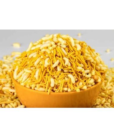 Saras Masala Sev Mumra - 200g (Pack of 6) | Spicy and Crunchy Snack Combo | Crunchy Delight | Crispy and Flavorful - Buy Online on SooperMarket.com