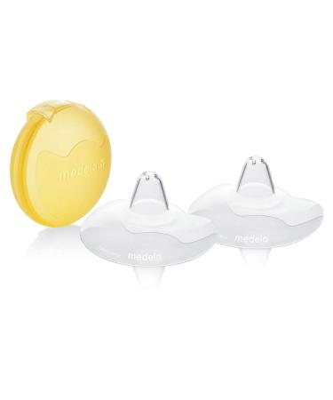 Medela Contact Nipple Shields BPA-free Made from ultra-thin soft silicone Includes 2 nipple shields and case 20 mm medium
