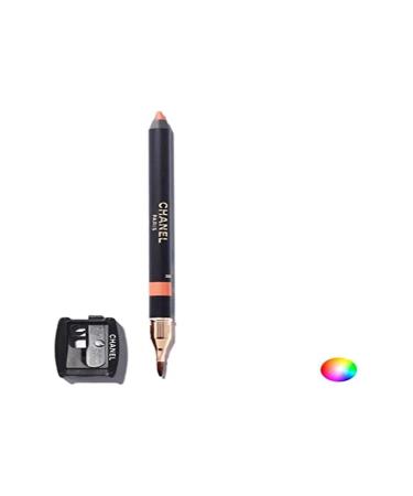 CHANEL Le Crayon Levres Longwear Lip Pencil 196 Rose Poudre .04 Ounce