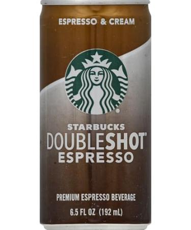 Buy Starbucks Doubleshot Espresso and Cream - 6.5 Fl Oz | International Shipping Available - Buy Online on SooperMarket.com