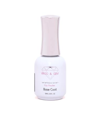 Virgo & Gem - 15ml Dip Powder Base Coat Top Coat Activator Brush Saver and PH bond (BASE COAT)